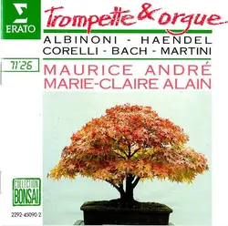 cd maurice andré, marie - claire alain - trompette et orgue (1988)
