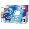 console nintendo 2ds : bleu + pokémon lune préinstallé - édition speciale