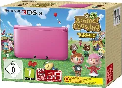 console nintendo 3ds xl - rose + animal crossing : new leaf