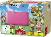 console nintendo 3ds xl - rose + animal crossing : new leaf