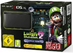 console nintendo nintendo 3ds xl - console de jeu portable - argent - luigi's mansion 2