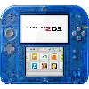 console sony console nintendo 2ds - transparente bleu