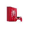 console sony ps4 pro 1 to rouge + manette dualshock edition spéciale marvel’s spider-man