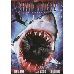 dvd shark attack 2 - lenticulaire 3d - single 1 dvd - 1 film