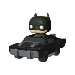 figurine funko! pop - batman - rides super deluxe - batman in batmobile - 15 cm - 282