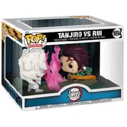 figurine funko! pop - demon slayer n°1034 - tanjiro vs. rui (49009)