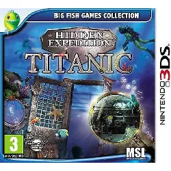 jeu 3ds hidden expeditions : titanic