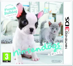 jeu 3ds nintendogs + cats - french bulldog + new friends [import anglais]