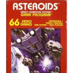 jeu atari atari 2600 : asteroids