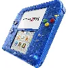 jeu consoles hardware nintendo 2ds bleu transparent + jeu pokémon version bleue