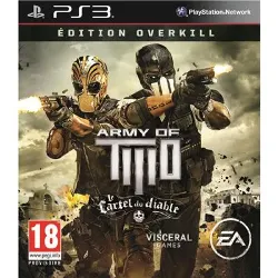 jeu ps3 army of two : le cartel du diable edition overkill (pass online)