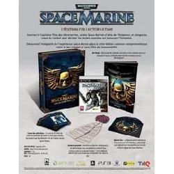 jeu ps3 warhammer 40000 - space marine - edition collector ultime ps3