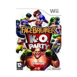 jeu wii facebreaker : k.o. party