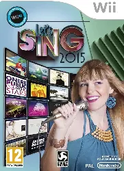 jeu wii let's sing 2015 wii