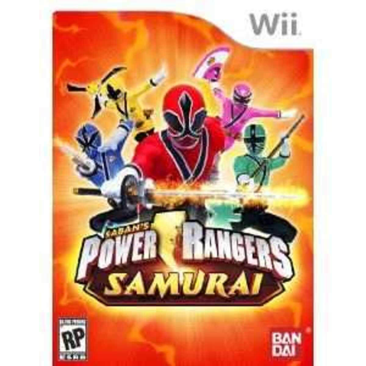 Jeu Wii Power Rangers Samurai