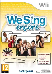 jeu wii we sing encore