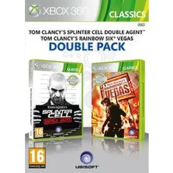 jeu xbox 360 double pack : double agent + rainbow six vegas
