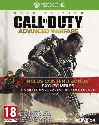 jeu xbox one call of duty : advanced warfare - édition gold