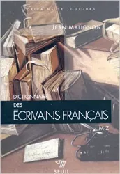 livre dictionnaire des ecrivains francais - tome 2