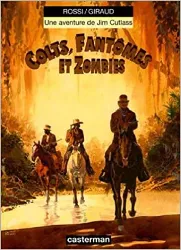 livre jim cutlass - colts, fantômes et zombies