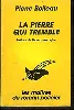 livre la pierre qui tremble