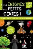 livre les énigmes des petits génies ! : du cm2 à la 6e - cahier de vacances