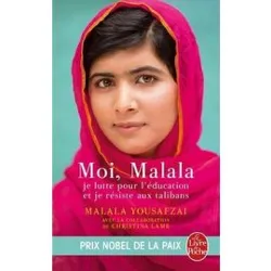 livre moi, malala, je lutte pour l'éducation et je résiste aux talibans