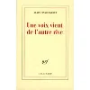 livre une voix vient de l'autre rive