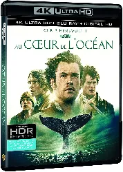 blu-ray au coeur de l'ocean - 4k ultra hd + blu - ray + digital ultraviolet