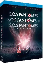 blu-ray coffret collection 3 films ii + s.o.s fantômes : l'héritage