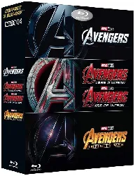 blu-ray l'ère d'ultron + avengers : infinity war