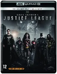 blu-ray zack snyder's justice league - 4k ultra hd + blu - ray
