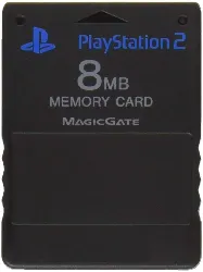 carte mémoire noire 8 mo pour playstation 2