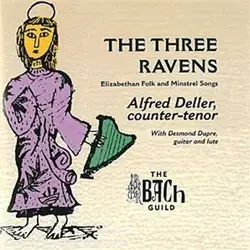cd alfred deller with desmond dupre - the three ravens - elizabethan folk and minstrel songs (2003)