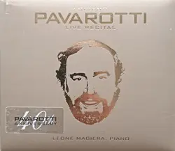 cd luciano pavarotti - live recital (2001)