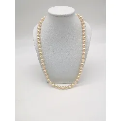 collier argent majorica avec perles synthétiques argent 925 millième (22 ct) 31,99g
