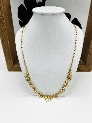 collier drapé maille filigrane en or or 750 millième (18 ct) 17,11g