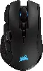 corsair gaming ironclaw rgb - souris - optique - 10 boutons - sans fil, filaire - usb, bluetooth, 2.4 ghz