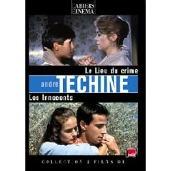 dvd andré téchiné : le lieu du crime + les innocents