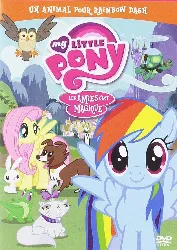 dvd my little pony : un animal pour rainbow dash