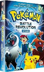 dvd pokémon - battle revolution - 3 films - pack