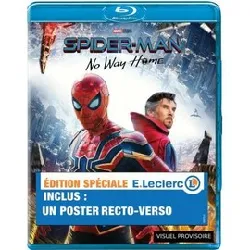 dvd spider - man : no way home - edition spéciale e. leclerc [blu - ray