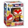 figurine funko! pop - marvel holiday - gingerbread captain marvel / captain marvel pain d'épice - 936