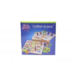jeu de société coffret de jeu 3 en 1