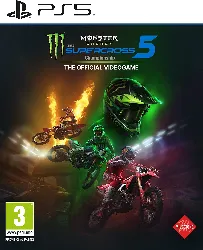 jeu ps5 monster energy supercross 5 (playstation 5)