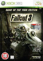 jeu xbox 360  fallout 3 - édition jeu de l'année [import anglais]
