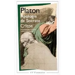 livre apologie de socrate - criton
