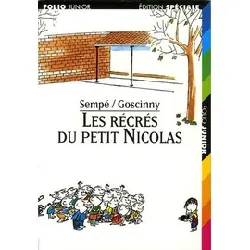 livre le petit nicolas - les récrés du petit nicolas