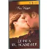 livre le prix du scandale