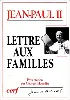 livre lettre aux familles - 1994, année de la famille